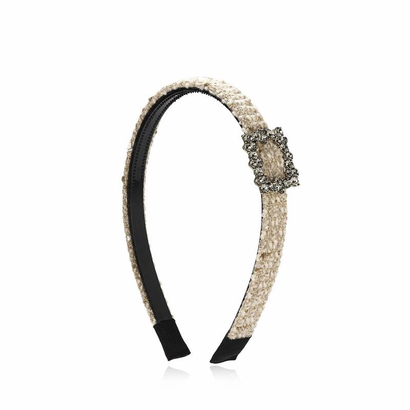 

Женская повязка на голову в корейском стиле, женская новая в аксессуарах для волос, со стразами, с противоскользящим краем, повязки на голову для девочек, резинки для выхода в свет