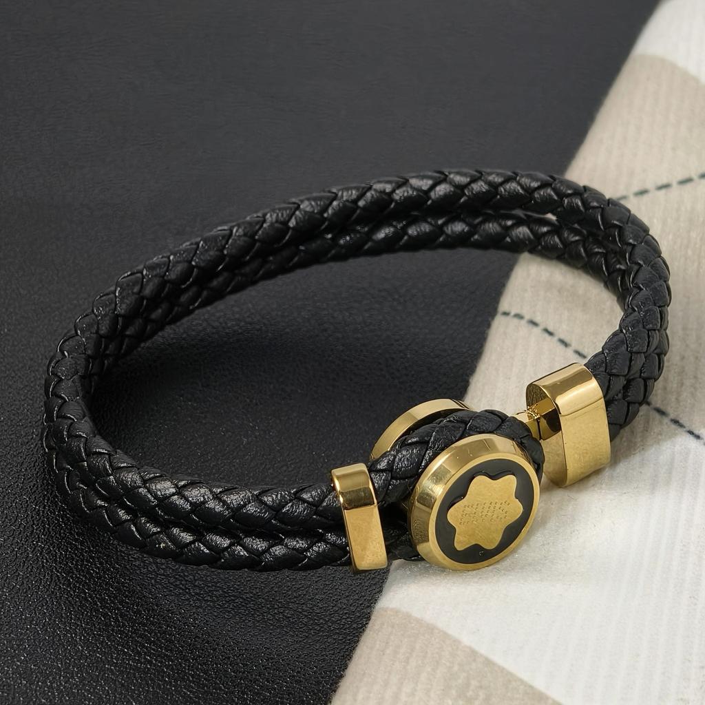 2026 Bracciale Delicato Vintage Bracciale Intrecciato in Pelle per Coppia Accessori Gioielli Regalo per Feste