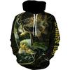 New 3D Printing Carp Fishing Men's Hoodie Fashion Outdoor Camping Pullover Clothing Wild Enthusiast Hooded Sweatshirt