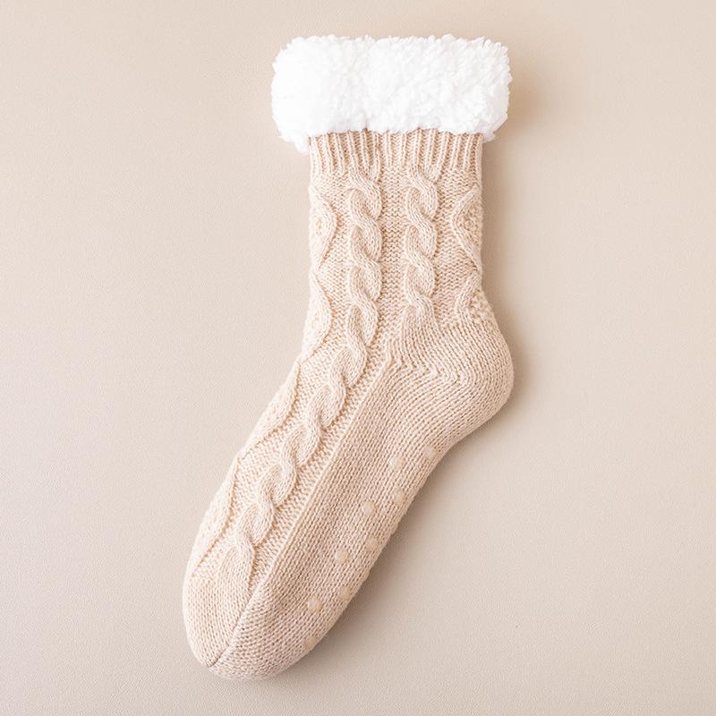 Autumn and Winter Home Warm Socks Floor Socks Warm Foot Women's Socks