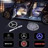2 Stück HD Auto Willkommens-Türleuchten für Mercedes Benz E-Klasse C-Klasse A-Klasse B-Klasse GLB GLC GLE Amg LOGO Projektorlampe Auto Deko