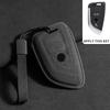 Husă de piele pentru cheia auto pentru BMW X1 X3 X5 X6 X7 F20 F15 F16 F48 G20 G30 G01 G02 G05 G11 G32 Seria 1 3 7 Breloc Accesorii Suedeză