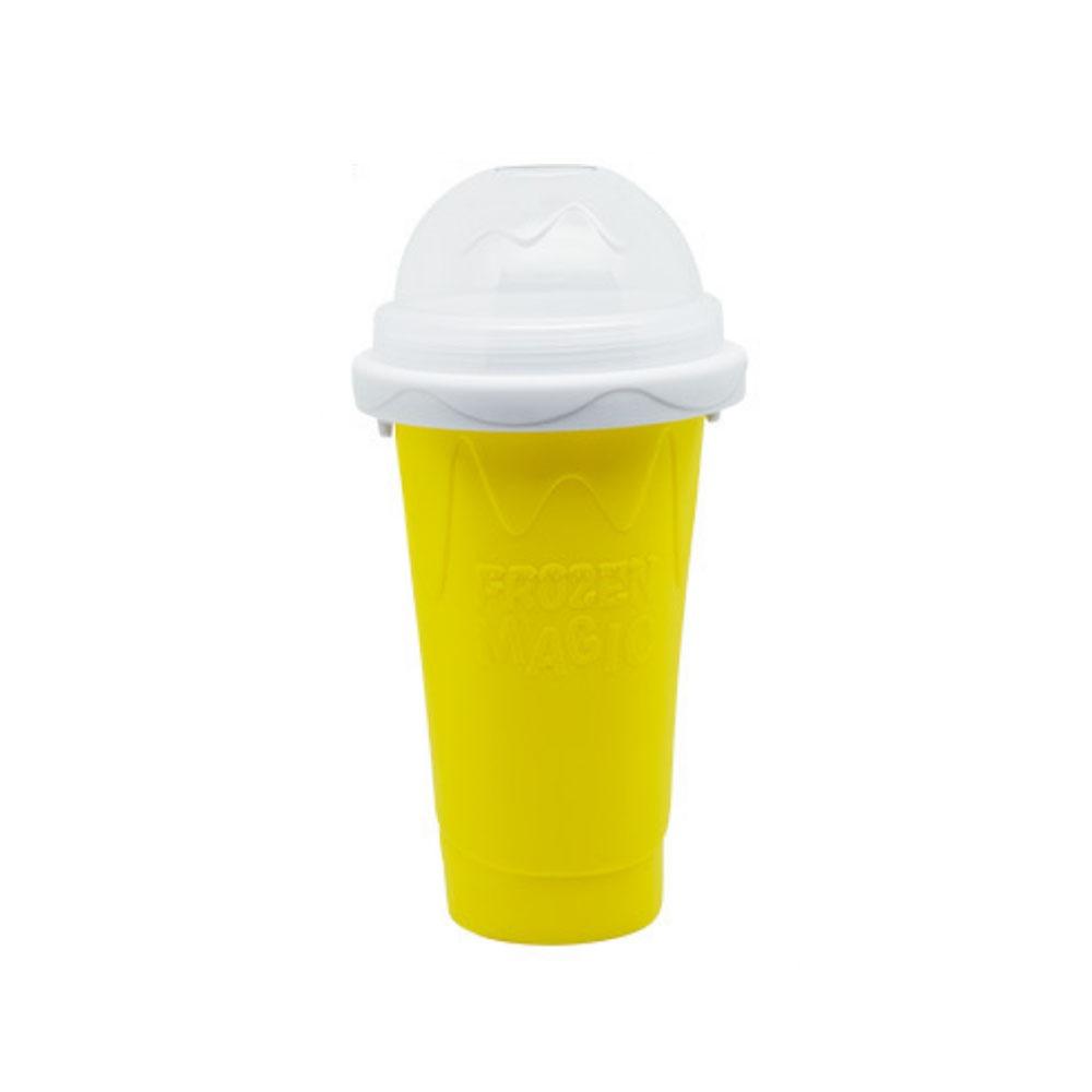 Silicone DIY Juice Water Bottle Quick-Frozen Ice Cream Maker Cups Slushy Maker Cup  Kids Gifts