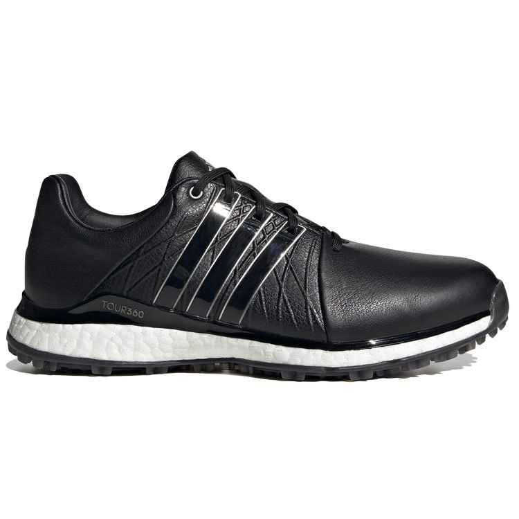 Adidas Tour360 Xt-Sl Synthetic Leather Shock Absorbing Non-Slip Low Top Golf Shoes Women Golf Shoes Black EG6484