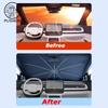 For XPENG G6 Xiaopeng G6 2023 2024 2025 Car Windshield Sunshade Foldable Umbrella Amry Front Heat Insulation Accessories
