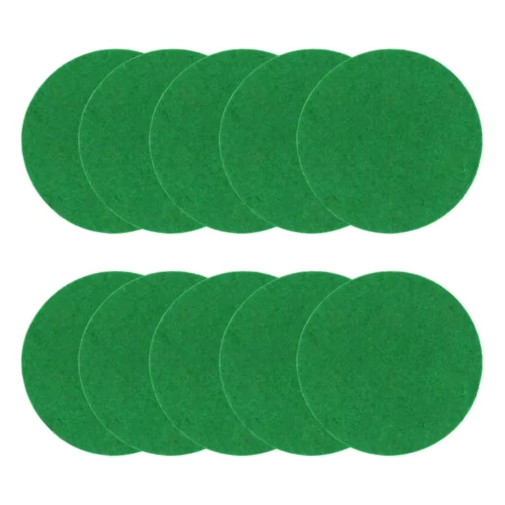 10Pcs 59mm/74mm/94mm Air Hockey Table Felt Pushers Air Hockey Felt Pushers Pads Replacement Air Hockey Mallet Felt Pads