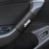 Für Jeep 2 Stück Leder Auto Tür Armlehnenabdeckung Dachgriff Abdeckung Für Jeep Grand Cherokee Wrangler JK Gladiator Compass Reneg
