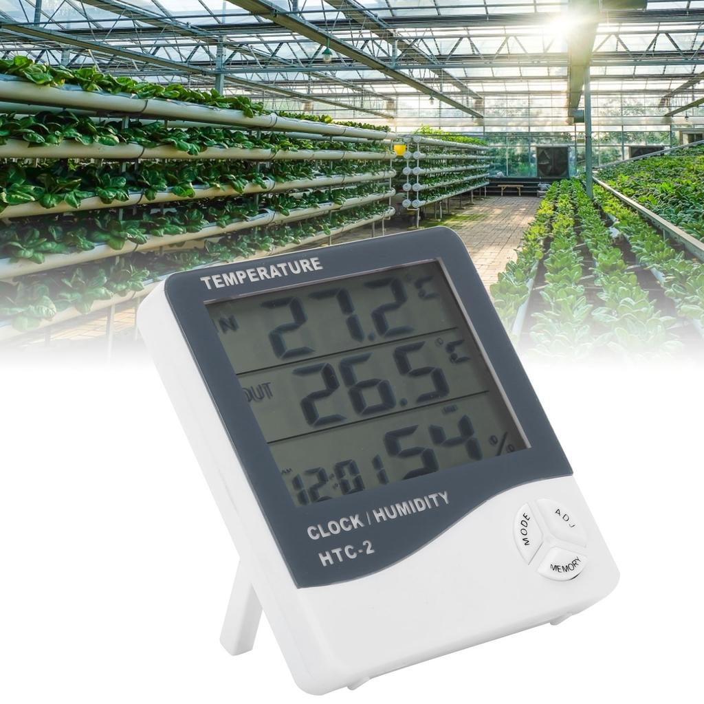 Thermometer Hygrometer Indoor Outdoor Temperature Humidity Meter Guage Measurement Tools