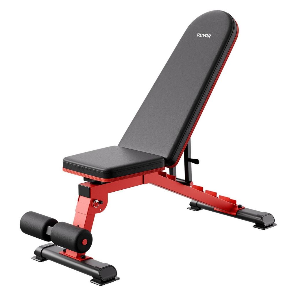 Weight Bench Sit Up Bench Home Gym Strength Training Adjustable Foldable