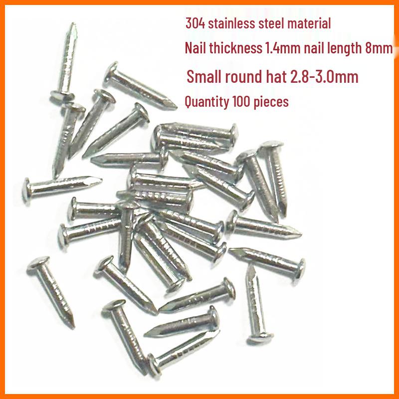 Gwoździe okrągłe 5-calowe: Stal nierdzewna, Żelazo, Drut, Stolarstwo, Gwoździe małe