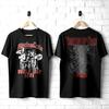 Motley Crue Theatre of Pain Tour Mondial 1986 T-shirt Homme Groupe de Rock Métal Lourd