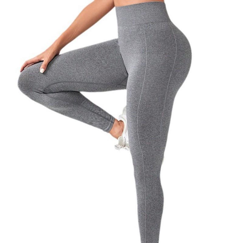 High-Waisted Seamless Stretch Yoga Leggings Women Running Gym Cycling Pilates Winter