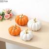 Ceramic Pumpkin Figurines Ornaments Pumpkin Sculpture Handicraft Desk Decoration Ornaments Modern Home Decor Accessories
