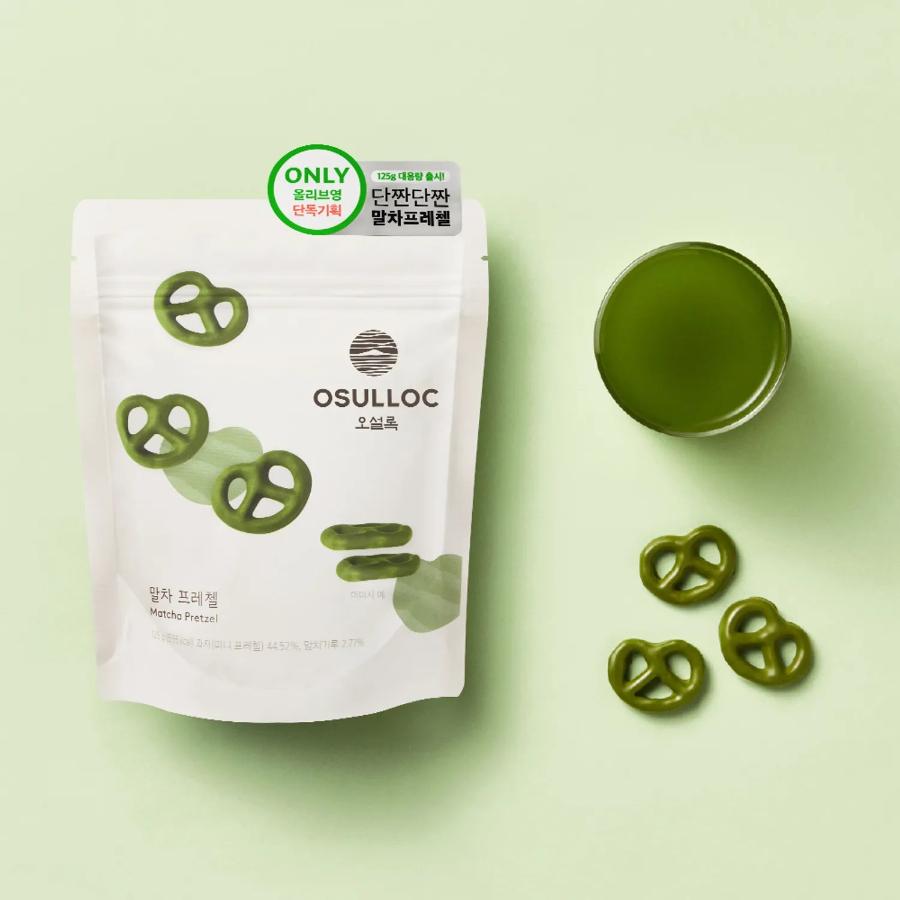 OSULLOC Matcha Pretzel 125g*2bag Matcha Pretzel 125g*2bag