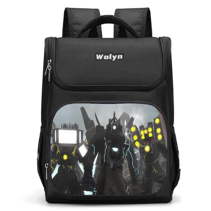 Trendy Oxford Cloth Backpack For Elementary School Students Large Capacity Design