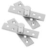 2 Pcs Hidden Door Hinge System Centre Pivot Hinges Concealed Shaft Central Cabinet