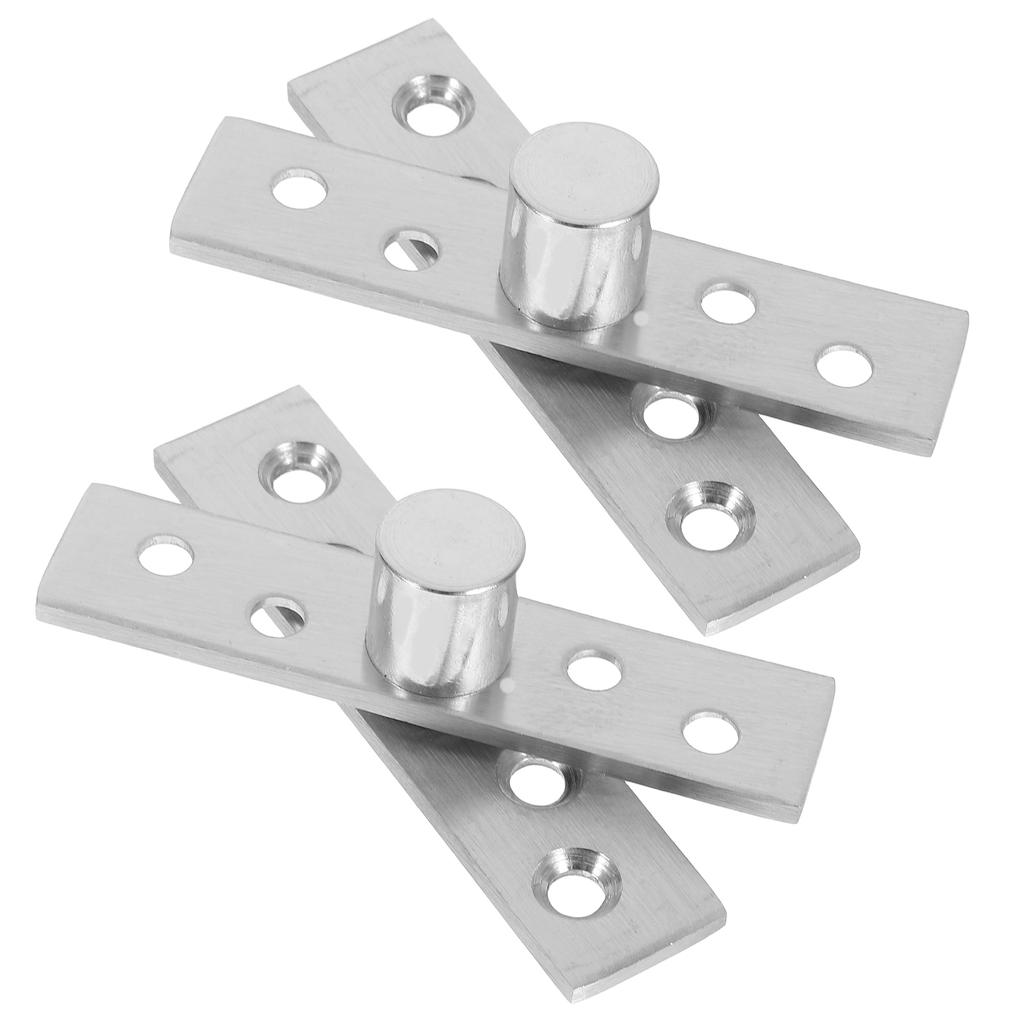 2 Pcs Hidden Door Hinge System Centre Pivot Hinges Concealed Shaft Central Cabinet