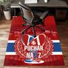 1 stuk Voetbalteam (76) Ontwerp Bedrukt Vloerkleed Tapijt voor Slaapkamer Woonkamer Huisdecoratie Kleden Mat Antislip Mat Kleed voor Bedzijde