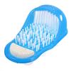 1X Feet Slipper Foot Massage Shower Cleaner Scrubber Bath Brush Bristle Massager