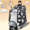 Fleece-Lined Electric Scooter Winter Windproof Apron