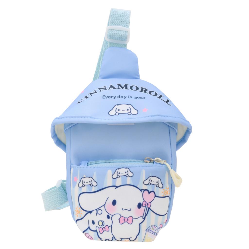 My Melody Kids Outdoor Crossbody Bag Cute Cartoon Nylon Preschool Chest Pack For Toddlers