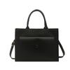 Woven pattern bag women's new retro versatile shoulder bag large capacity handbag tote bag