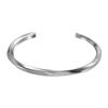 Modern Titanium Steel Cshaped Open Bracelet For Couples And Men Women