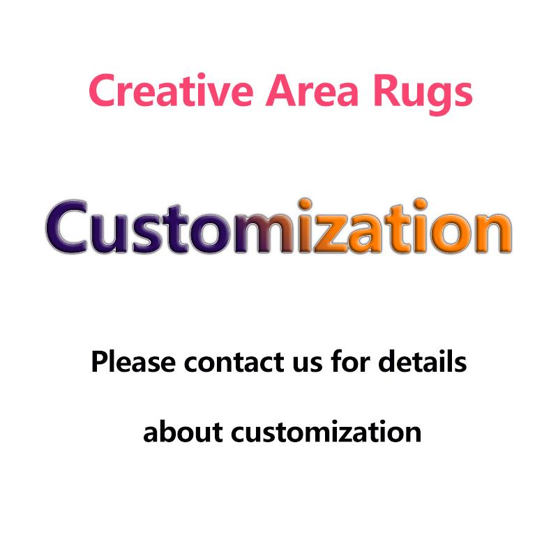 

Custom Irregular Anime Area Rug Avatar Aang Wall Art Printed Handmade Carpet for Home Decor longest side 60cm
