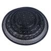 1PCS Universal Speaker Cladding Cover Dust Cover For Bus Black Silvery Multivan T4 703035793C