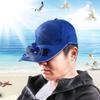 Sun Protection Summer Fan Sunhat Breathable Baseball Cap Solar Fan Cap  Adult Summer