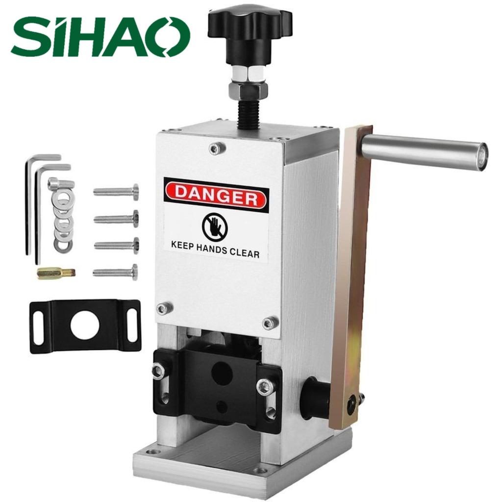 SIHAO 1.5-25mm Manual Copper Wire Stripping Machine New Metal Recycle Tool Stripper Cutters Cable Stripper Machine
