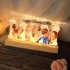 Amabery Custom Mom Photo Night Light Custom Photo Print Personalized Mom Acrylic LED PicturesLamp, Mother's Day Night Light Gift, Mom Grandma