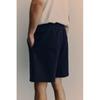 H M Regular Fit Sweat sHorts Navy Blue