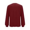 2025 European & American Women's Casual Sequin Round Neck Long Sleeve Pullover