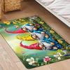 1PC Dwarf Pattern Door Mats Kitchen Rugs Non-Slip Pop Arts Design Living Room Rugs Bath Mat Carpet for Home Sink Laundry Decor