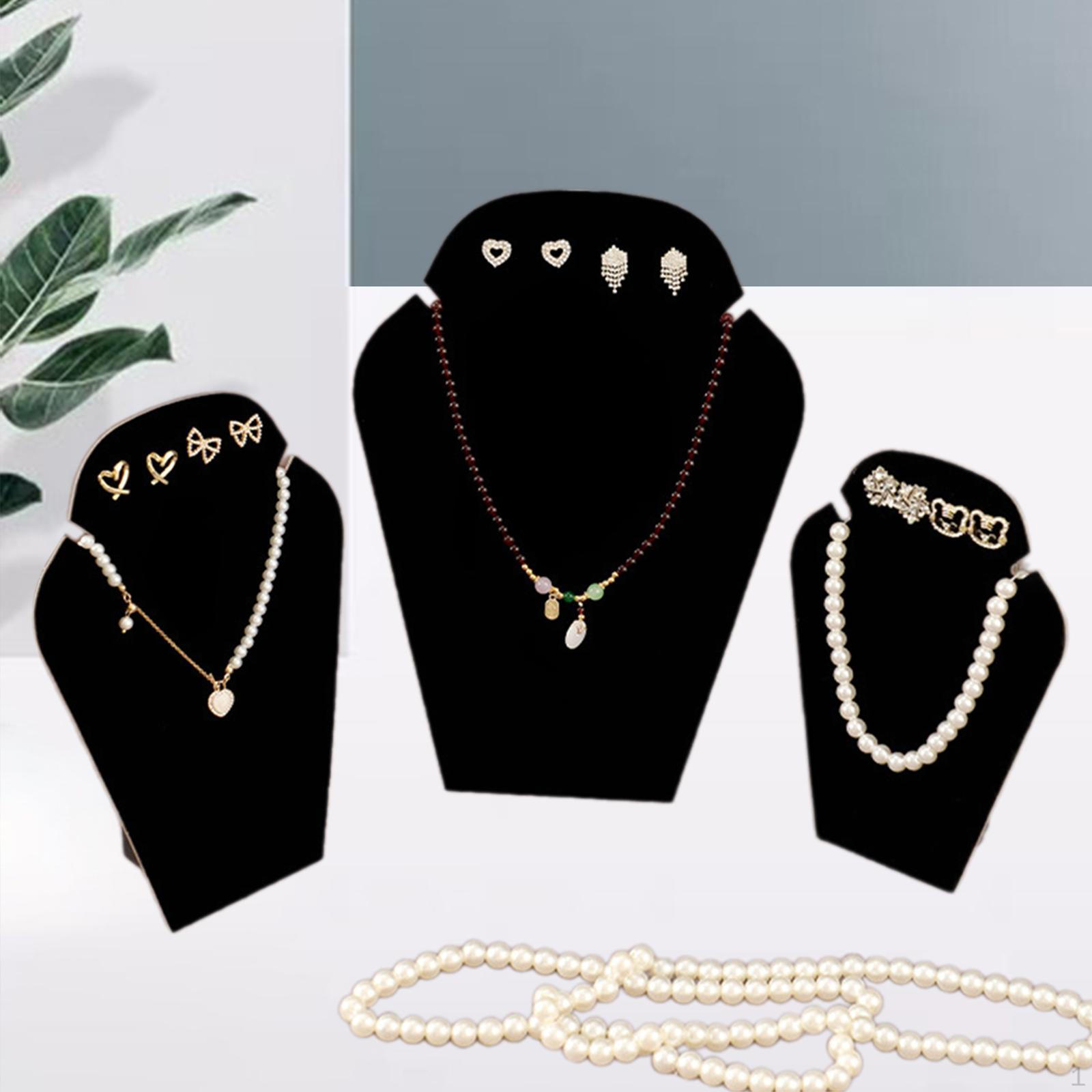 

3 шт. Подставка для ожерелья, подставка для бюста, держатель для цепочки с подвеской Style B