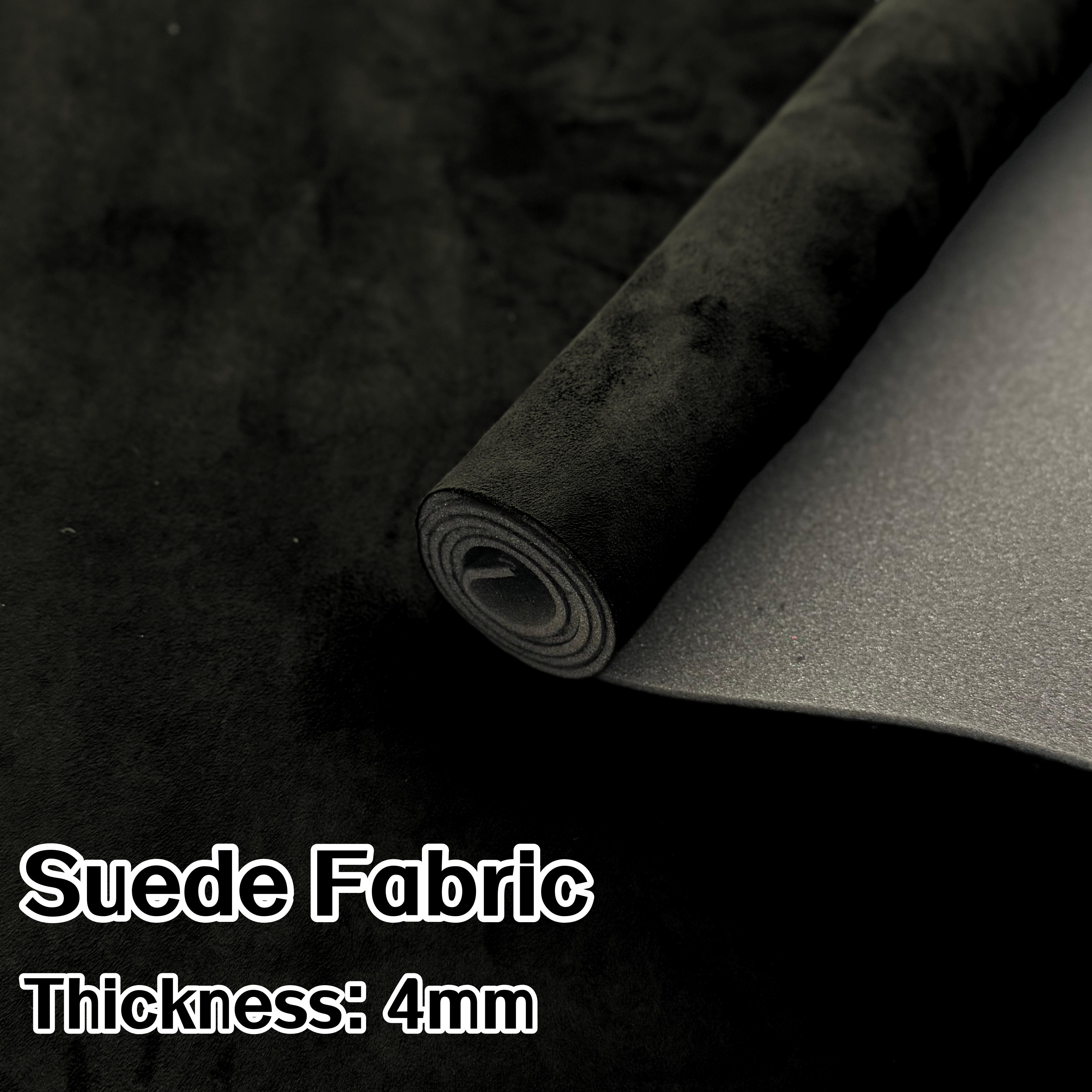 

100x150cm Suede Roof Lining Headliner Fabric Foam Material for Car Interior Upholstery Repair Ceiling Sky Fabrics Cloth DIY 100x150cm(fold)