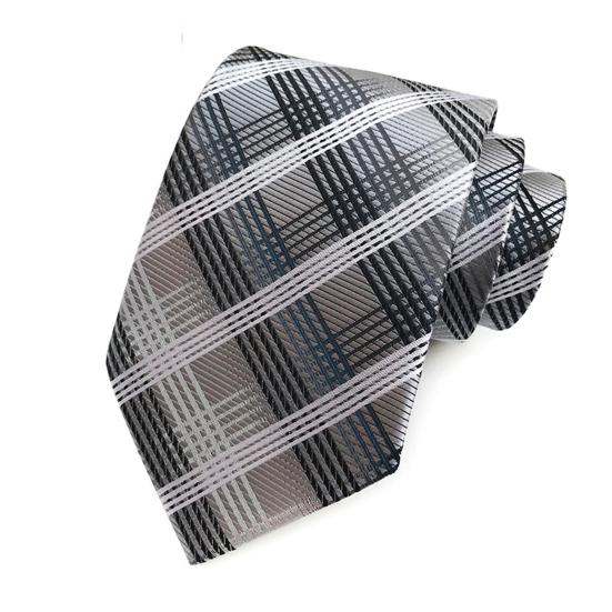 

Мужской деловой галстук, легкий многоцелевой регулируемый галстук с различными узорами, клетчатый принт, декоративный джентльменский свадебный повседневный галстук, аксессуар для одежды U