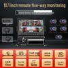 High-Definition Night Vision Dash Cam with 5/6/8-Way Monitoring & Reversing for Large Trucks (12-24V)