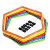 Hexagonal Football Agility Training Rings