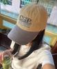 CGP Square Logo Washed Color Block Ball Cap_Light Khaki