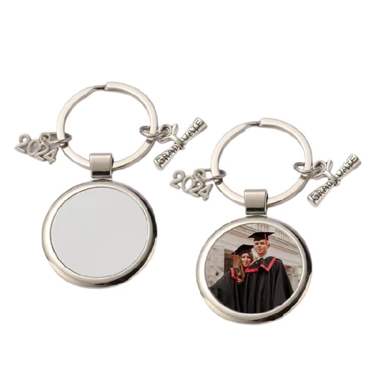 Llavero de Metal DIY con Impresión por Transferencia de Calor Llavero en Blanco para Sublimación Joyería