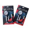Professionelles 100 PSI Reifendruckmessgerät Hohe Präzision Langer Schlauch Reifendrucktabelle Langer Schlauchmeter Motorrad
