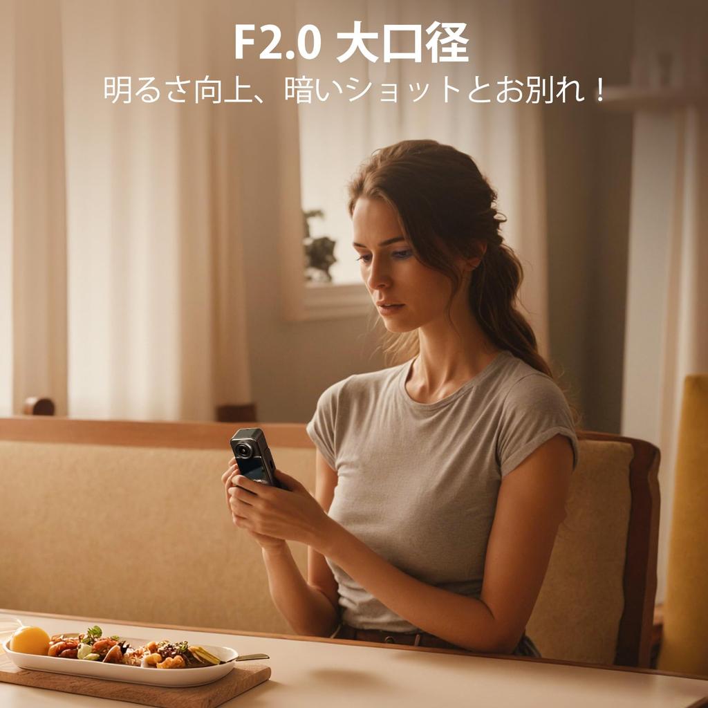 SJCAM C300 Pocket 4K Vlogging Camera Waterproof To 30M Battery Life Dual Touchscreen Field of View Stabilized POV Camera 8x Zoom Wearable Body Cam