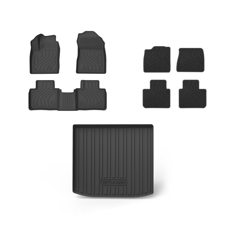 2023 Mitsubishi Outlander Eco-Friendly TPE Waterproof Floor & Trunk Mats