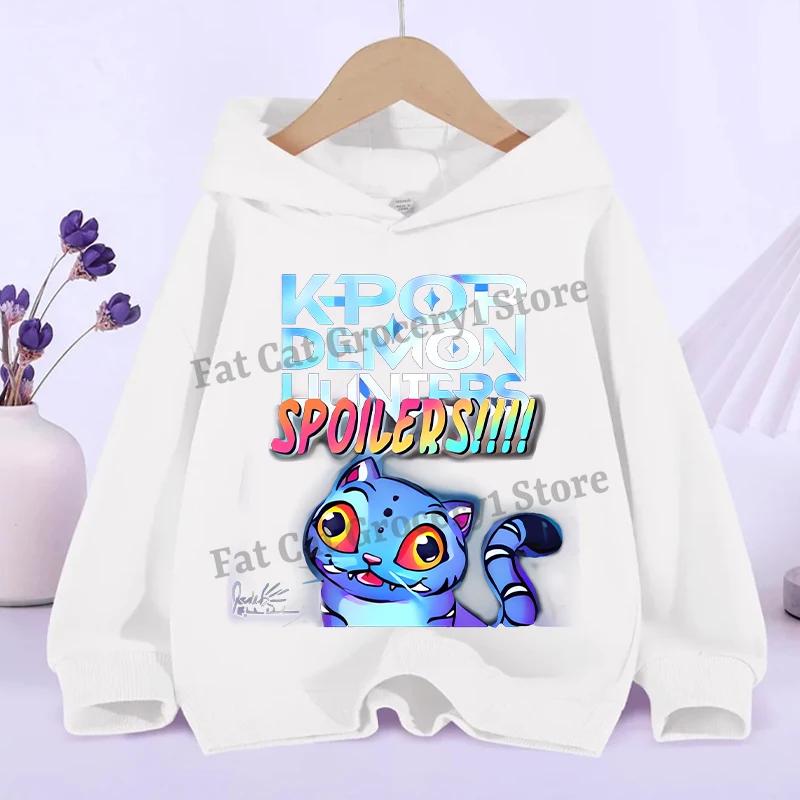 Kpop Demon Hunter Best-selling Children Kawaii Irumi Mira Zoe Hoodie 2025 Autumn Winter Fashion Casual Girls  Sports Hoodie