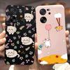 For Xiaomi 13T Pro Case Lovely Candy Painted Back Cover 6.67'' Soft Silicone Phone Case For Xiaomi Mi 13T Pro 13TPro Fundas Capa