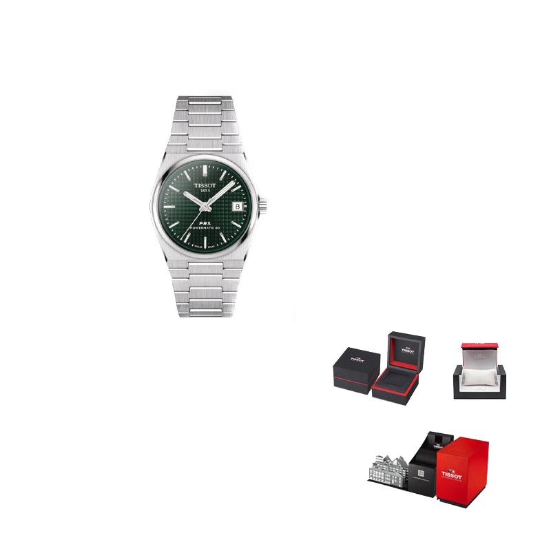 

TISSOT Unisex PRX Watch T137.207.11.091.00 Green Dial