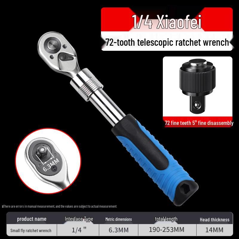 Car Maintenance Socket Wrench Ratchet Tool Set - Complete Auto Repair Kit