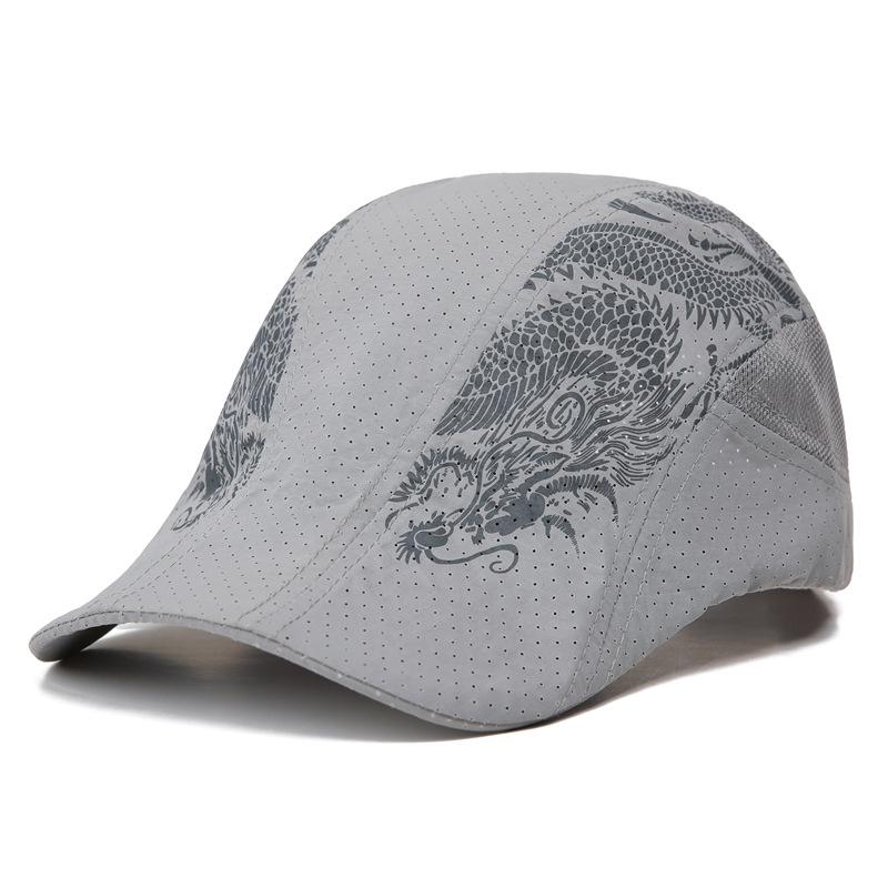 Hat Men's Spring and Summer Sunscreen Sunshade Forward Duck Tongue Bere Women's Thin Outdoor Sun Man Hat Quick Drying Hat
